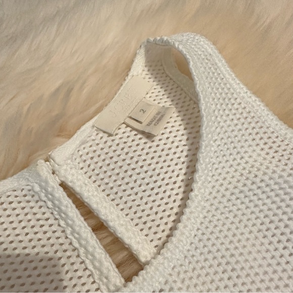 JCREW COLLECTION RAZOR BACK TOP SZ 2 - Picture 4 of 7